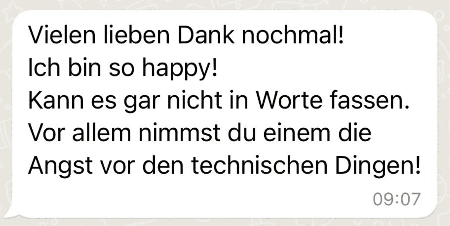 Kundenstimme